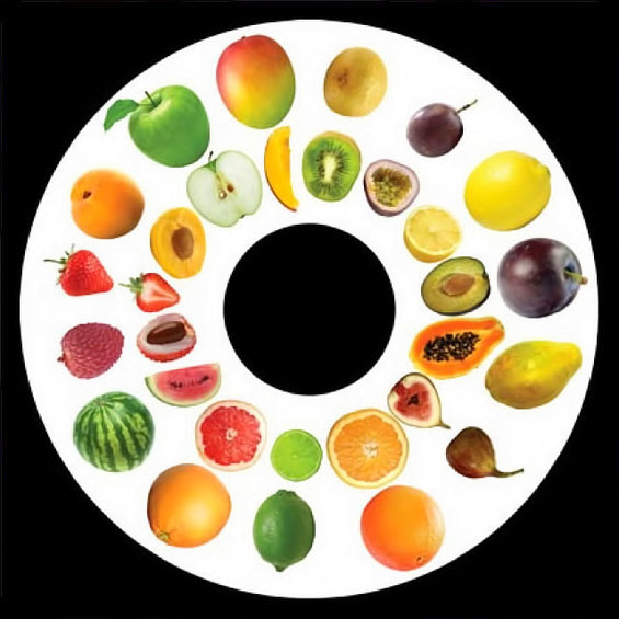 Obrázkový kotúč - Ovocie a zelenina