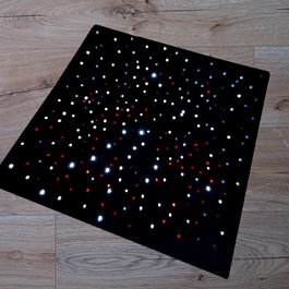 Interaktivní světelný koberec