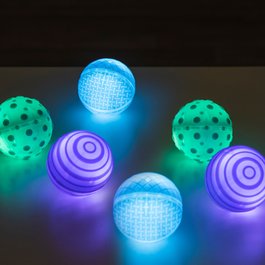 Svítící hmatové míčky 